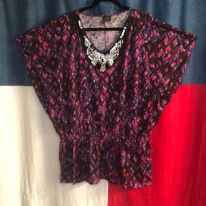 FADED GLORY Geometric Tunic